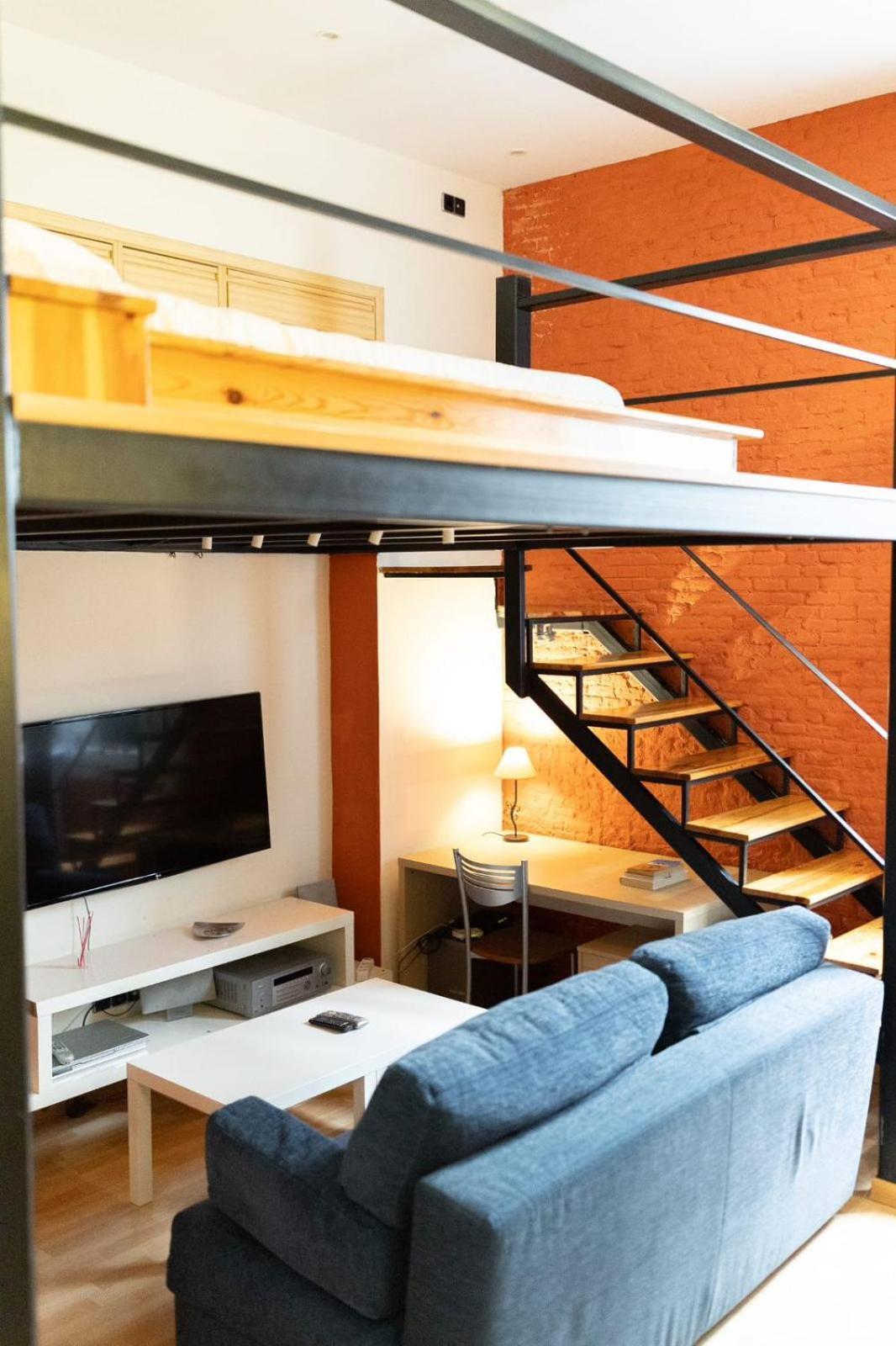 Increible Loft A 5 Min Del Retiro & Wizink Apartment มาดริด ภายนอก รูปภาพ