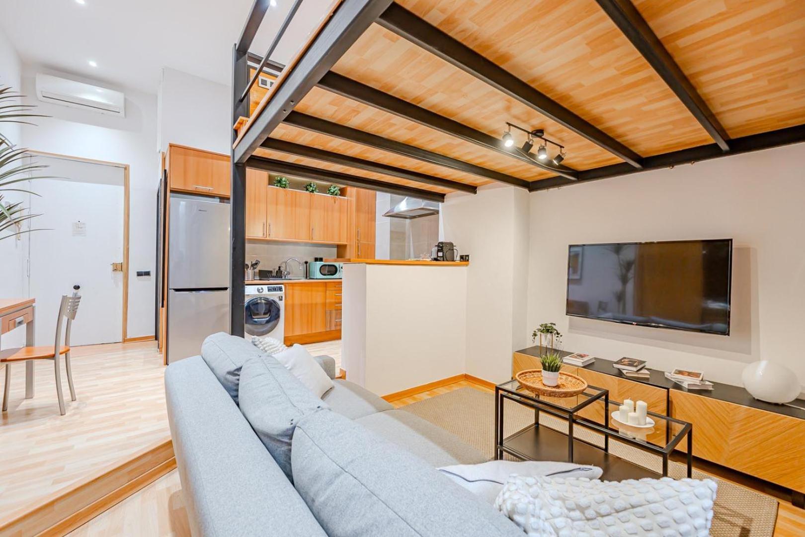 Increible Loft A 5 Min Del Retiro & Wizink Apartment มาดริด ภายนอก รูปภาพ